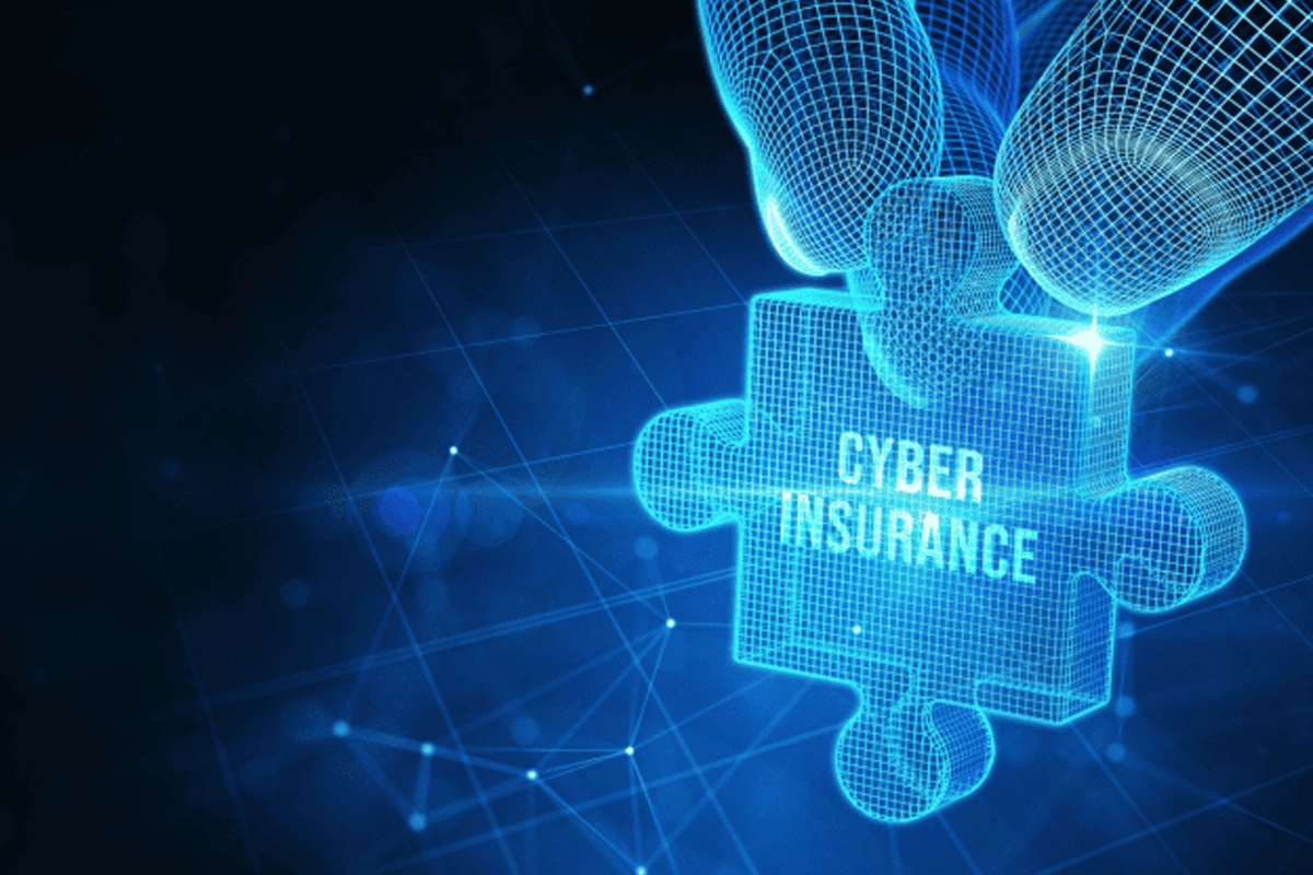 Business cybersecurity environment representing cyber insurance readiness, account protection, backups, and risk documentation.