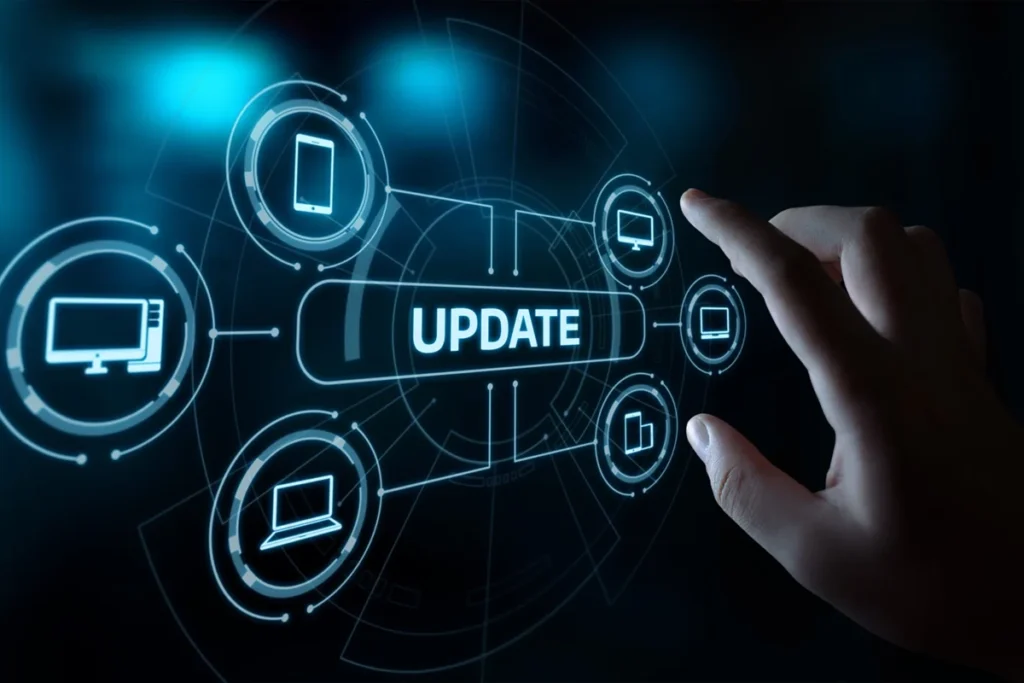 update of dental it software